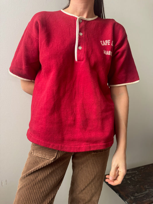 Cape Cod Massachusetts Fleece Jersey Tee