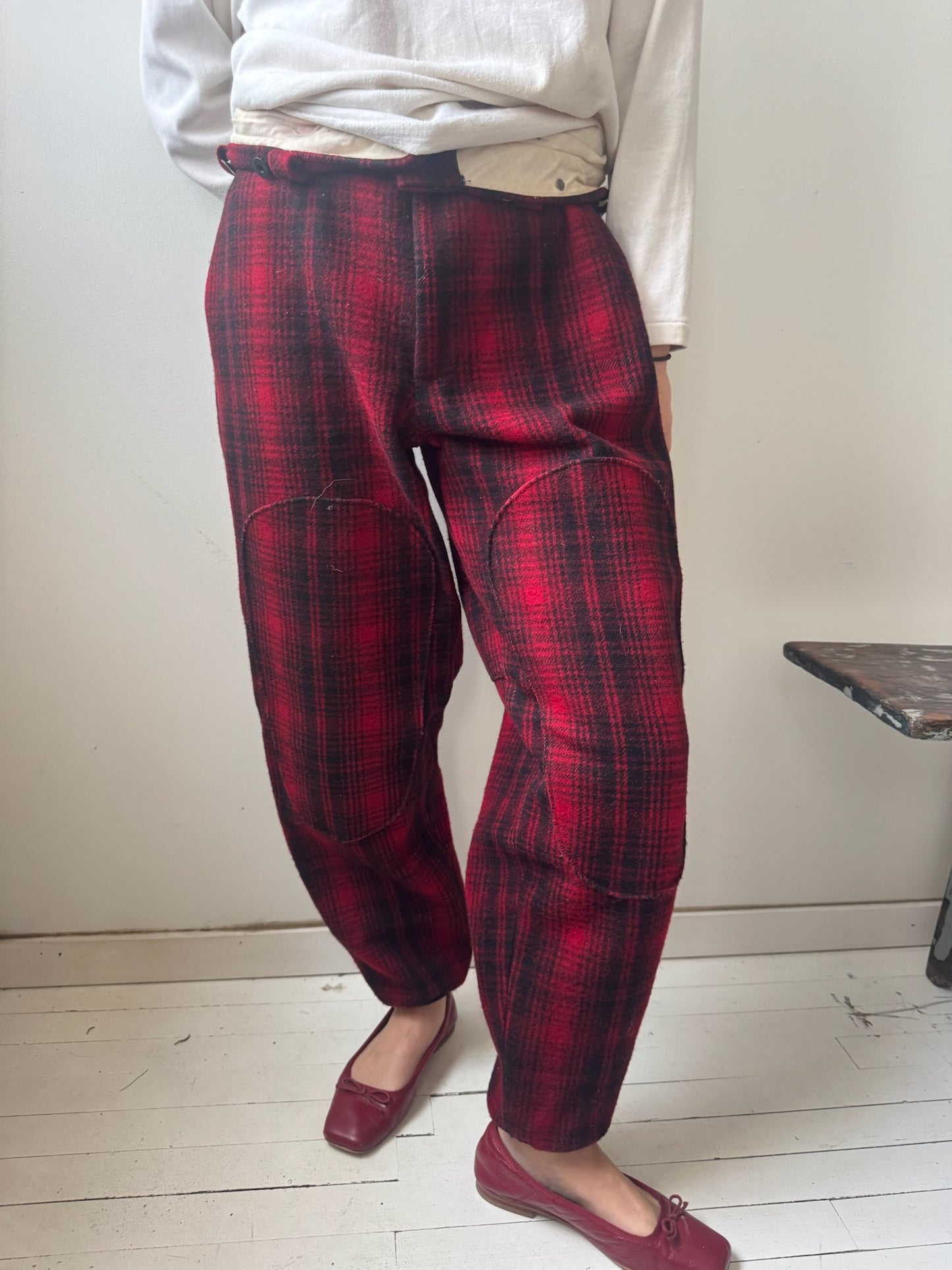 Plaid Woolrich Pants
