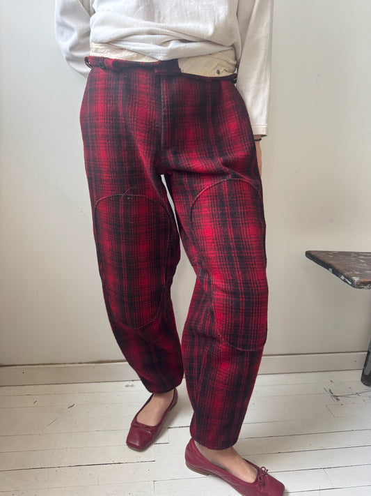 Plaid Woolrich Pants