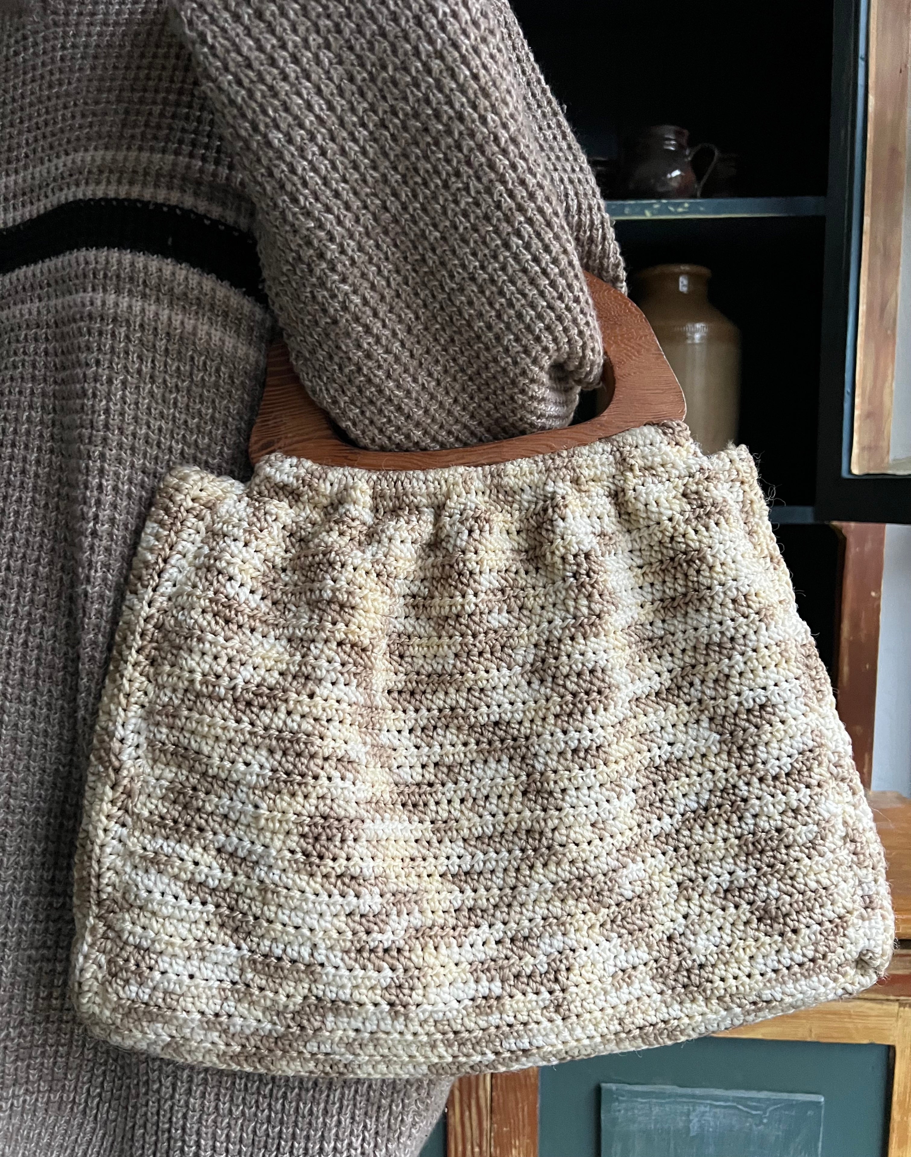 Reversible Crochet Bag