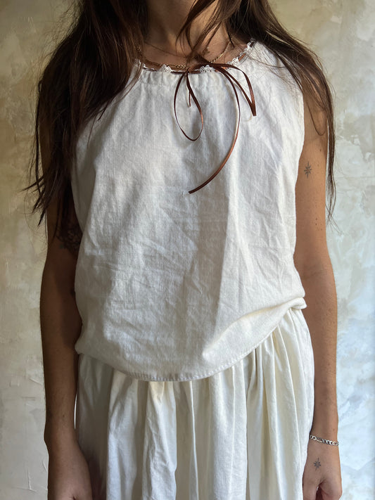 Natural Cotton Tank