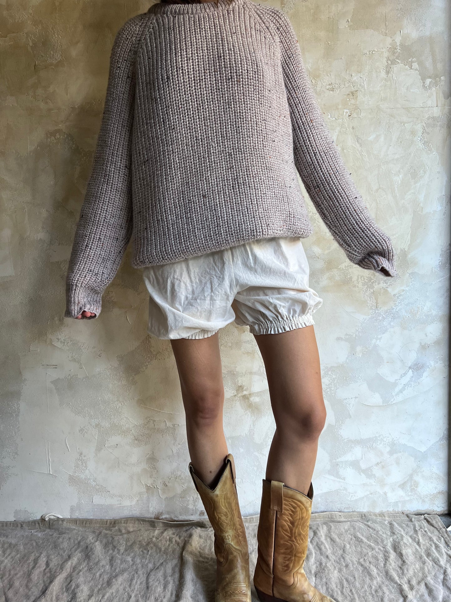 Natural Cotton Short Bloomer