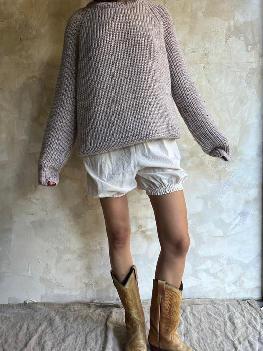 Natural Cotton Short Bloomer