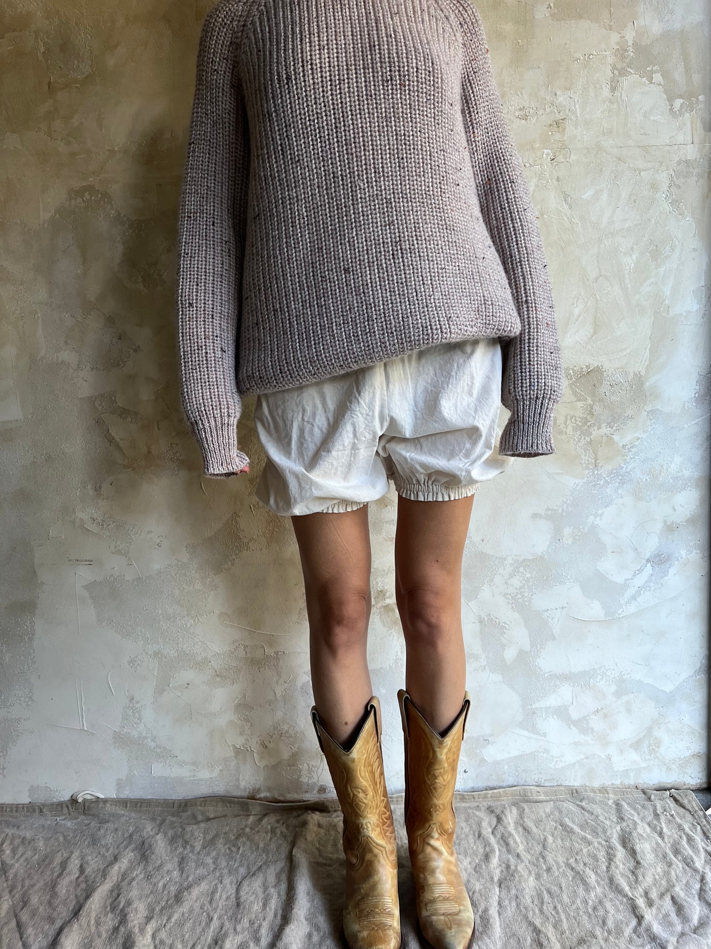 Natural Cotton Short Bloomer