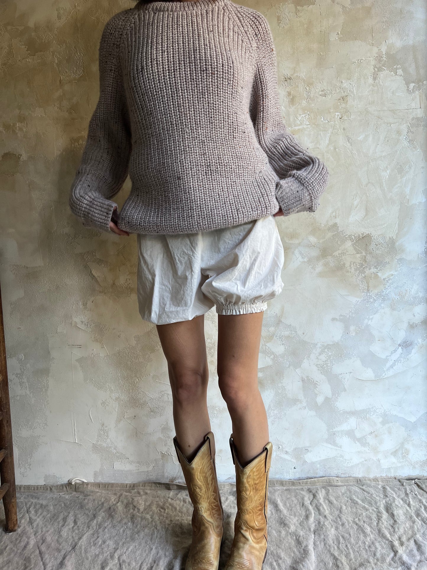 Natural Cotton Short Bloomer