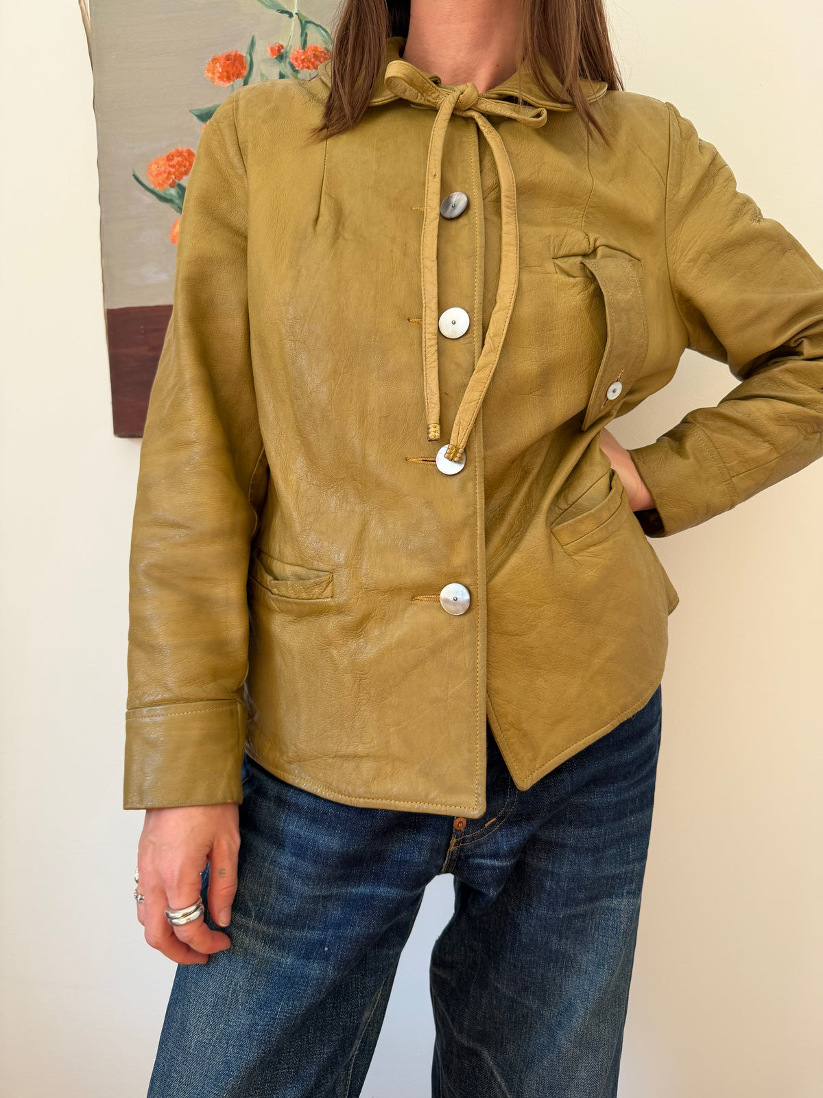 60s Leather Jacket