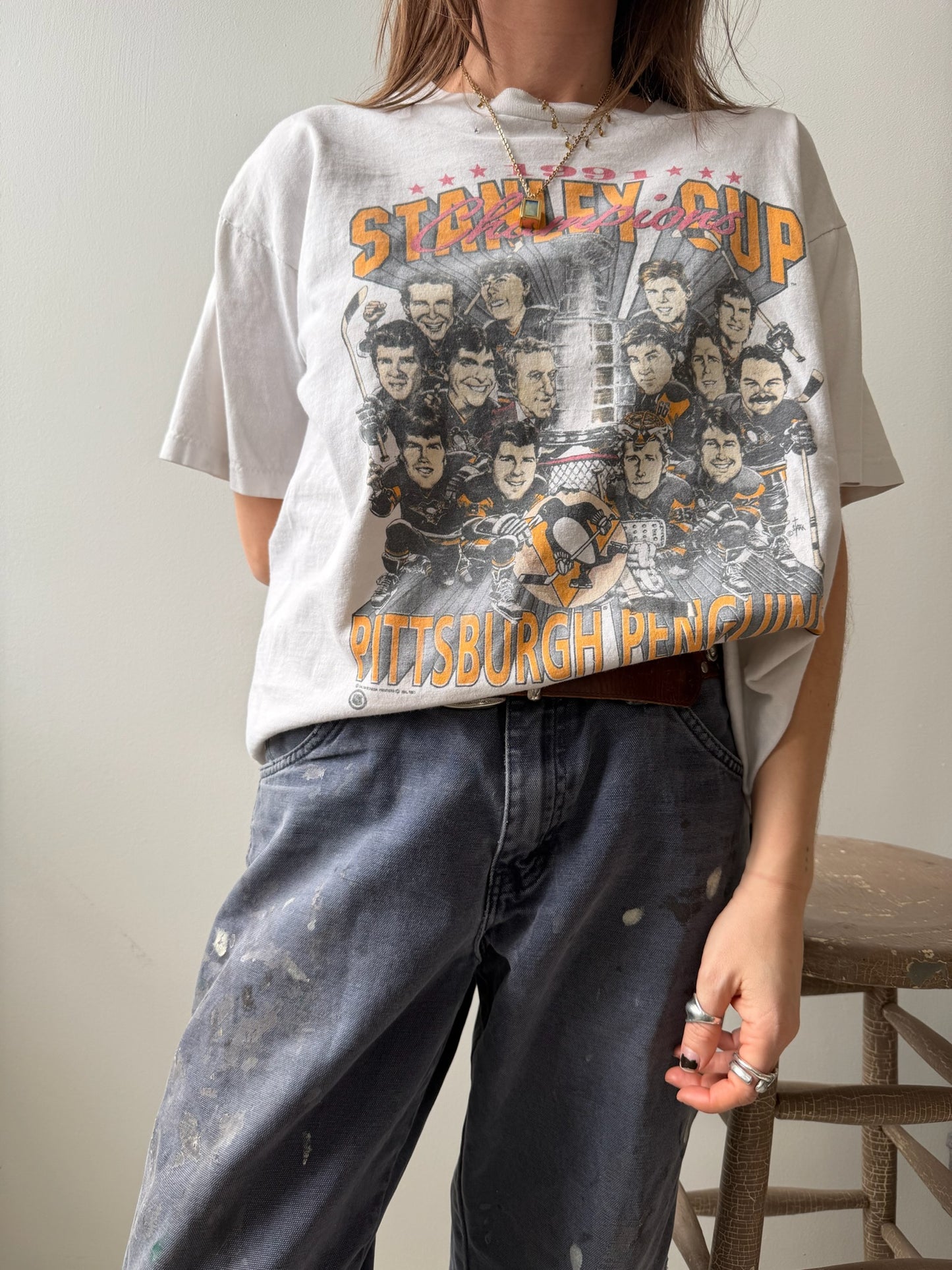 1991 Stanley Cup Champions Tee