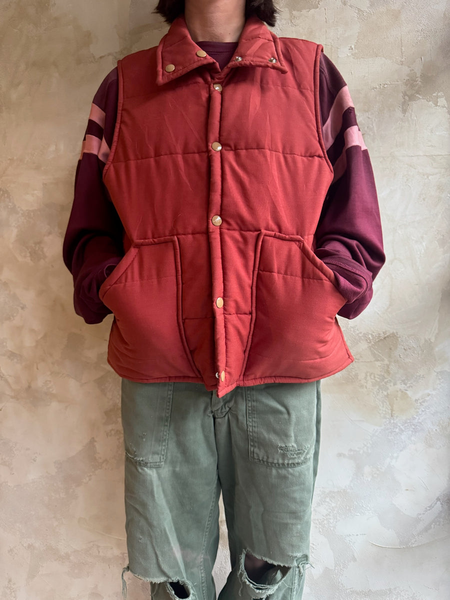 70s Rust Vest – The Wanderly