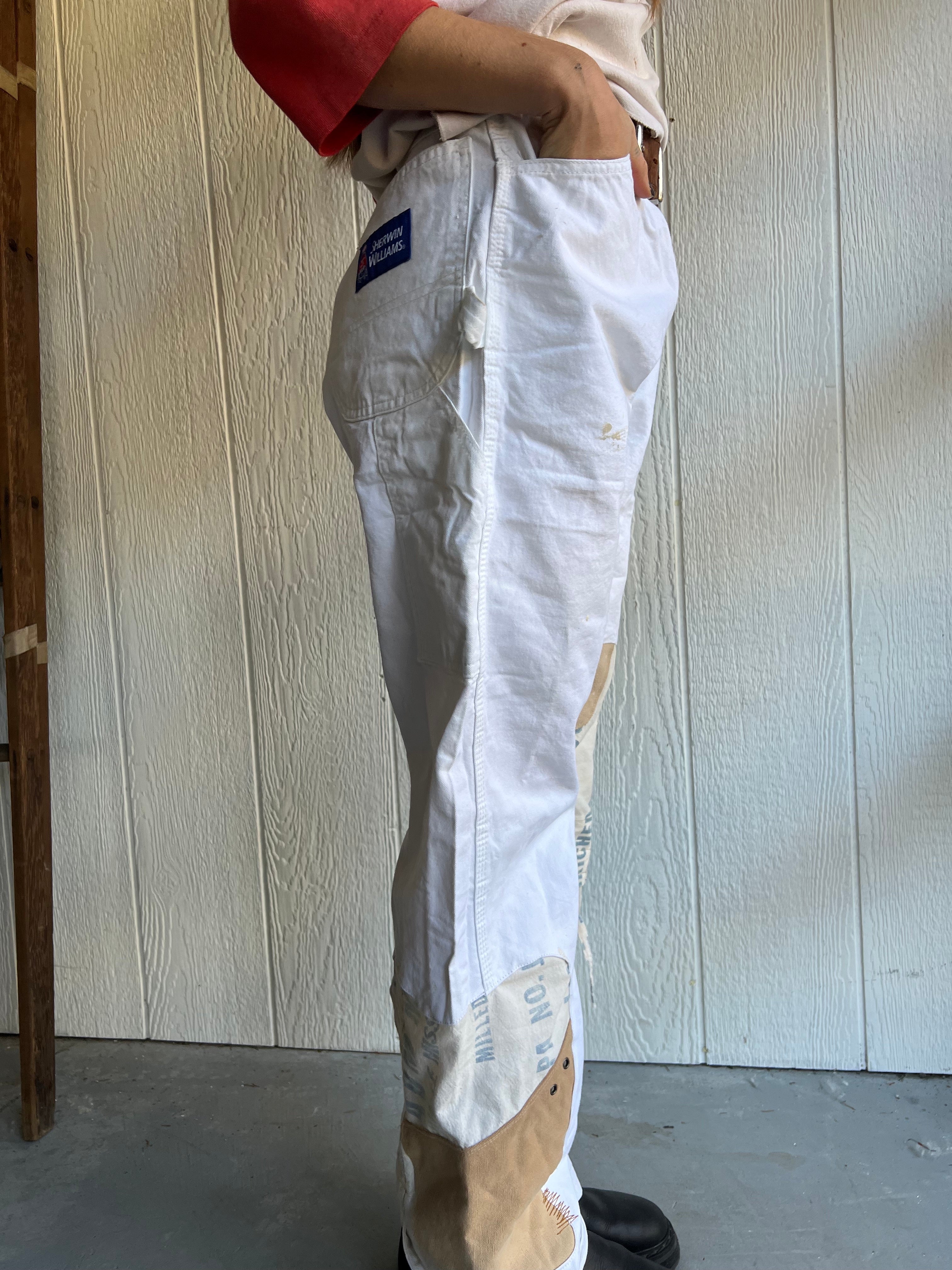 Reworked Flour Sack Dickies Painter Pants