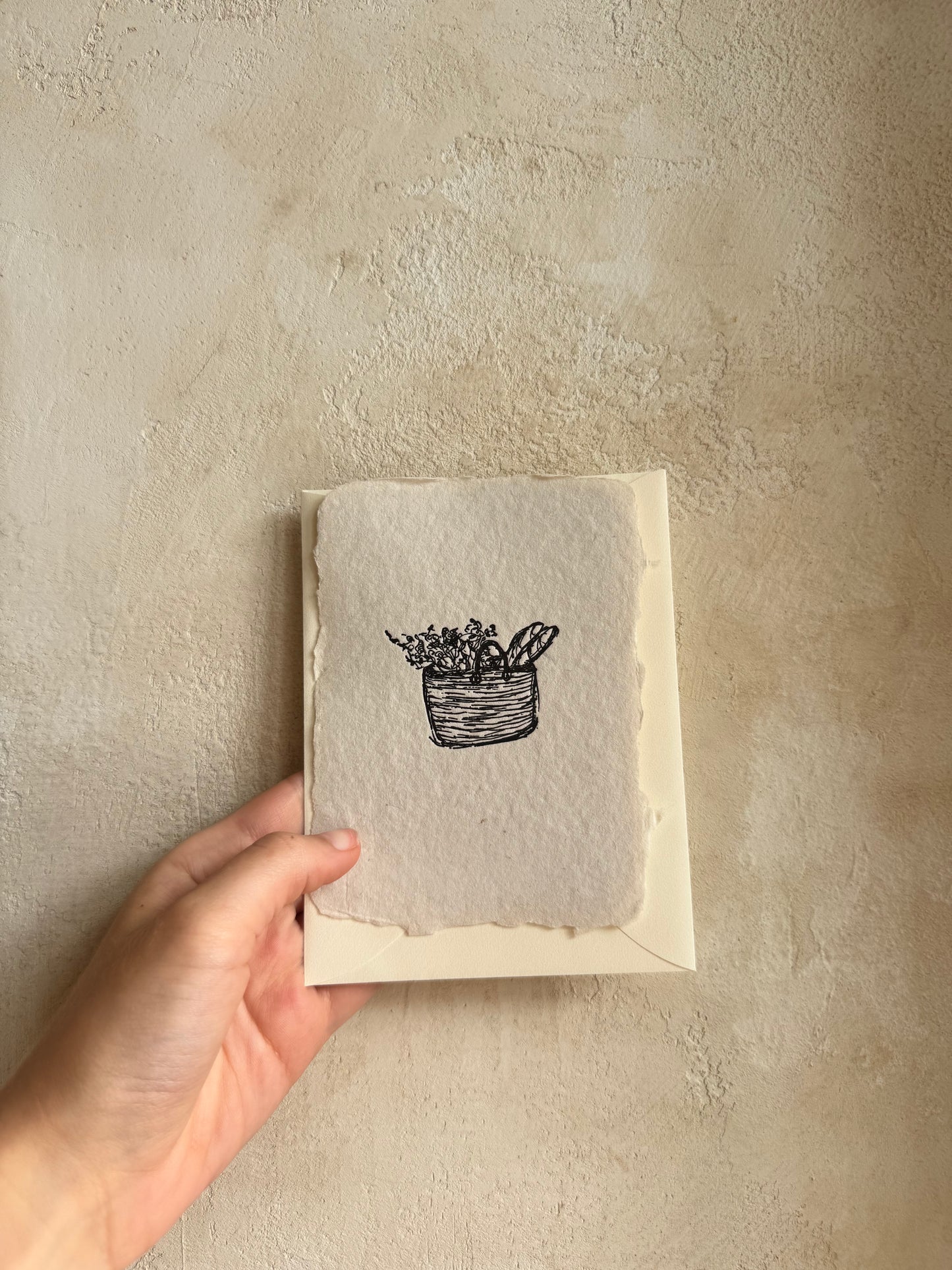 Full Basket Card by Farmette