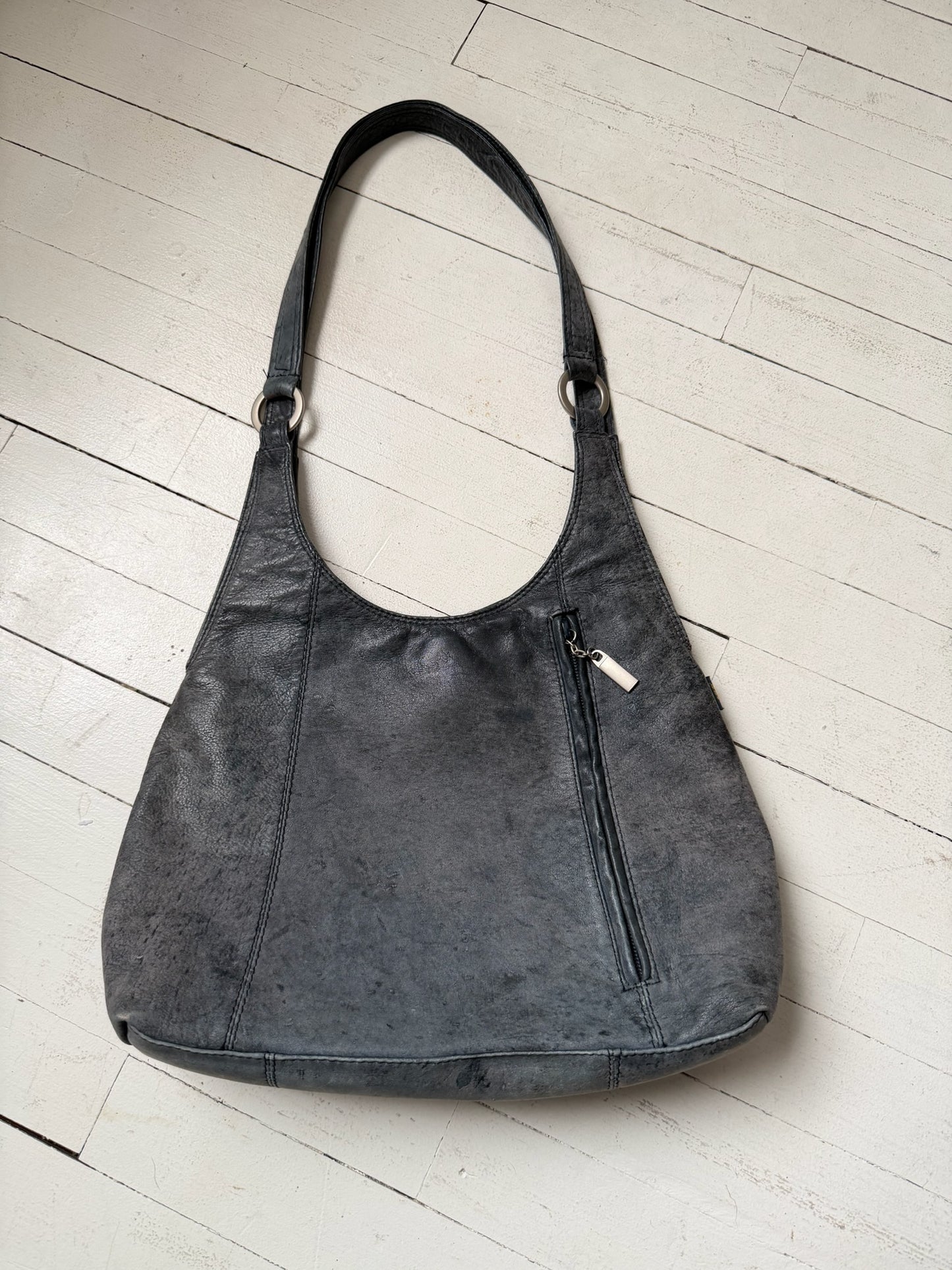 Faded Blue Grey Purse