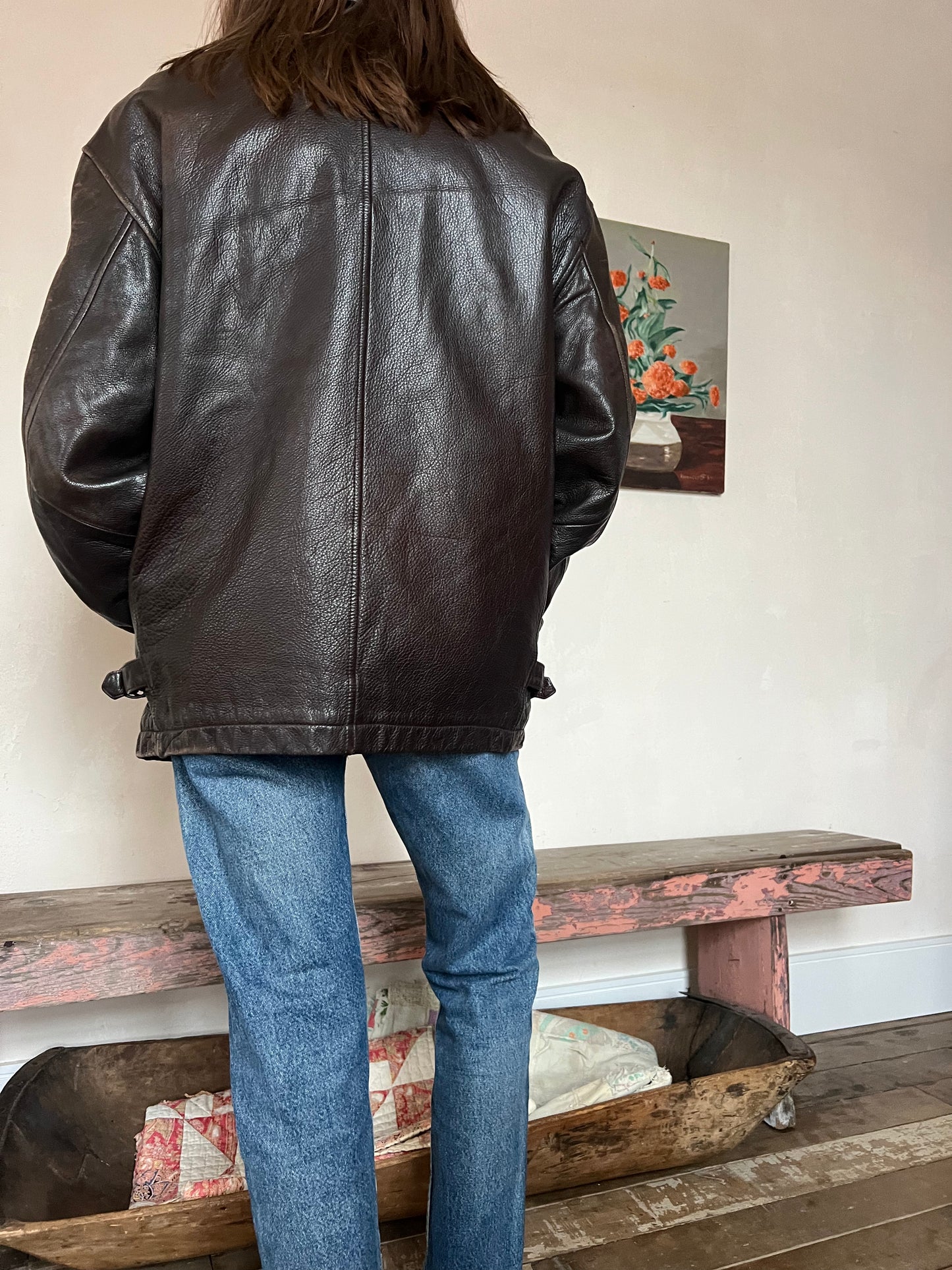 Brown Leather Jacket