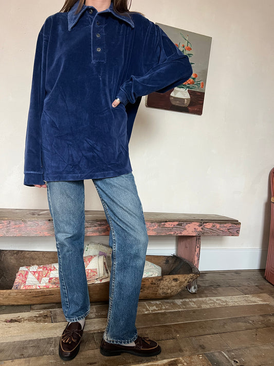 Royal Blue Valour 70s Shirt