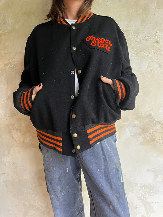 1950s Oregon State Wool Varsity Jacket