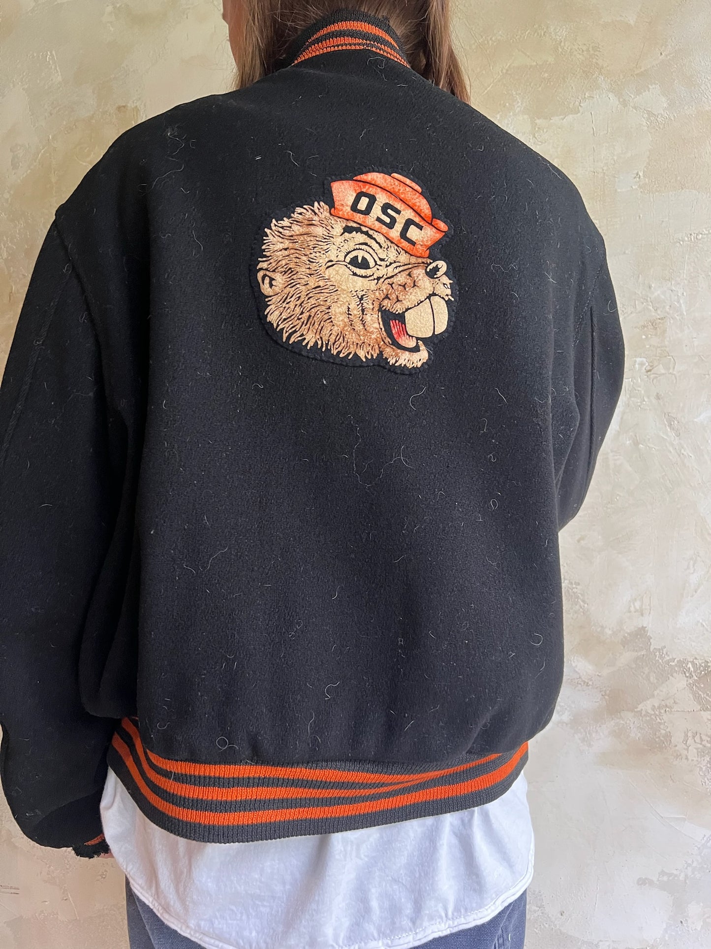 1950s Oregon State Wool Varsity Jacket