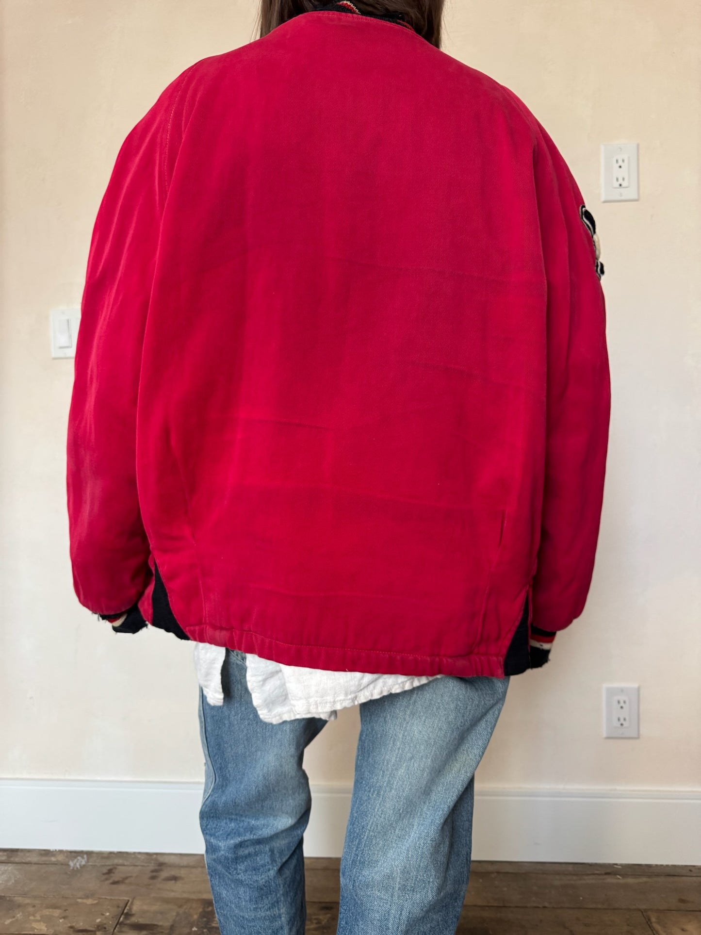 60s Red Canadians Sports Jacket