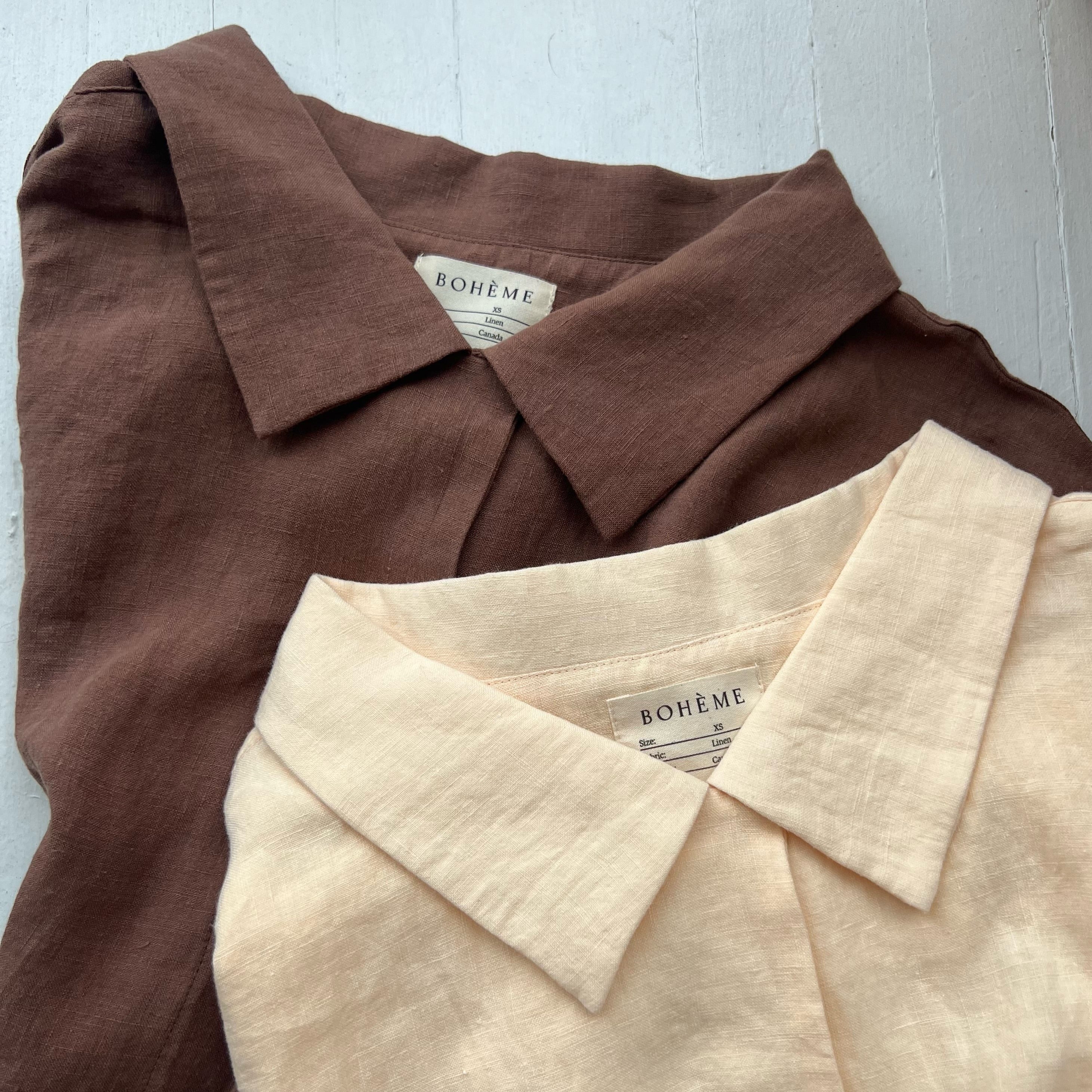 The Oxford Shirt In Cacao By Bohème Goods