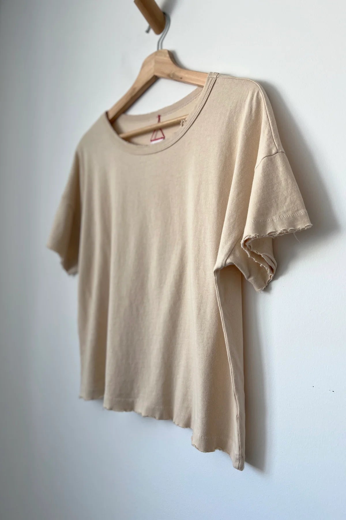 The Vintage Fille Tee in Horchata by Le Bon Shoppe