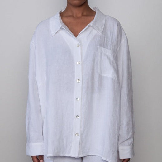 The Oxford Shirt In Shell By Bohème Goods
