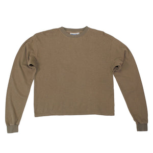 Open image in slideshow, Cropped Long Sleeve Tee By Jungmaven
