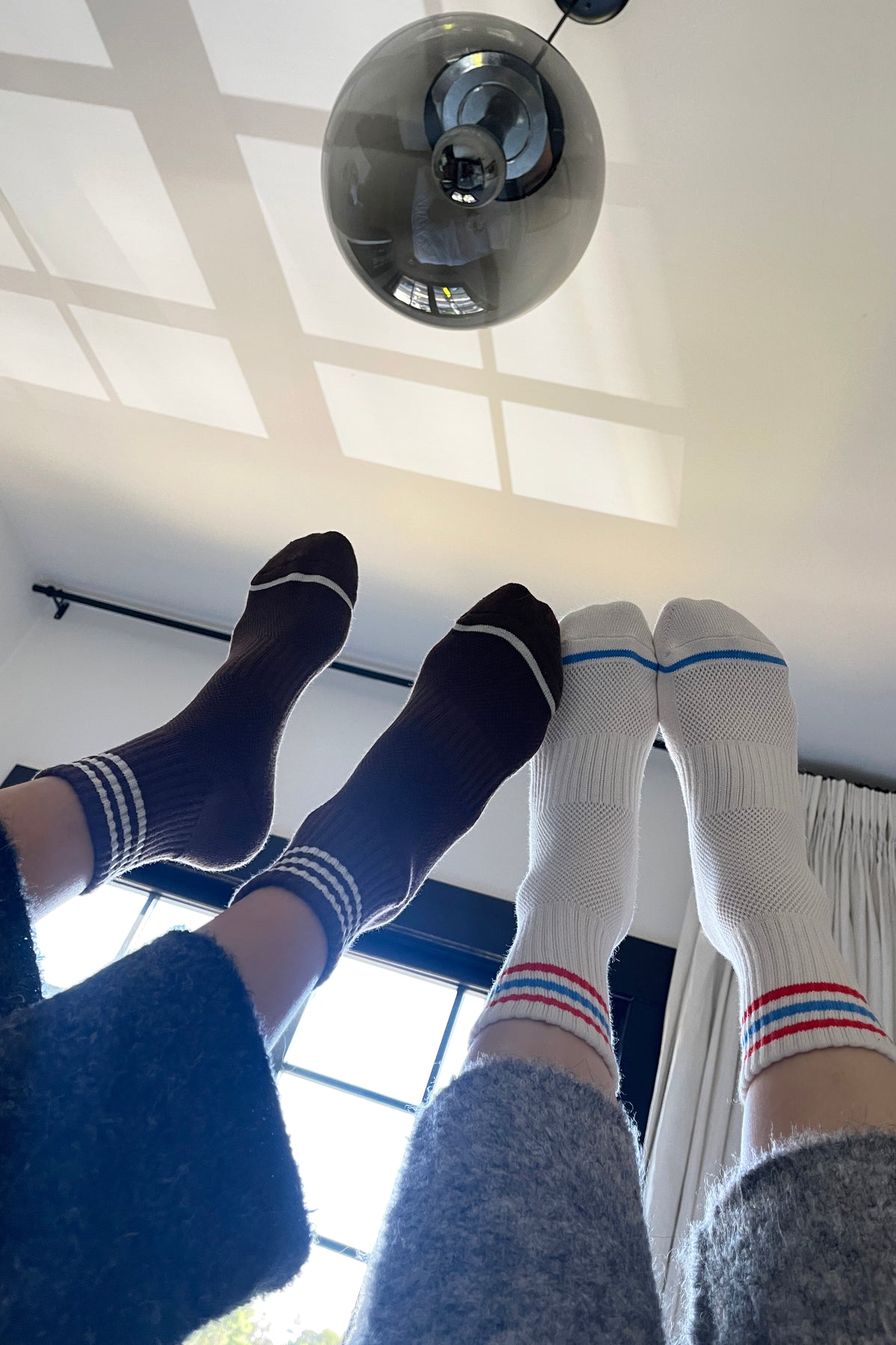 Girlfriend Socks in Mahogany By Le Bon Shoppe