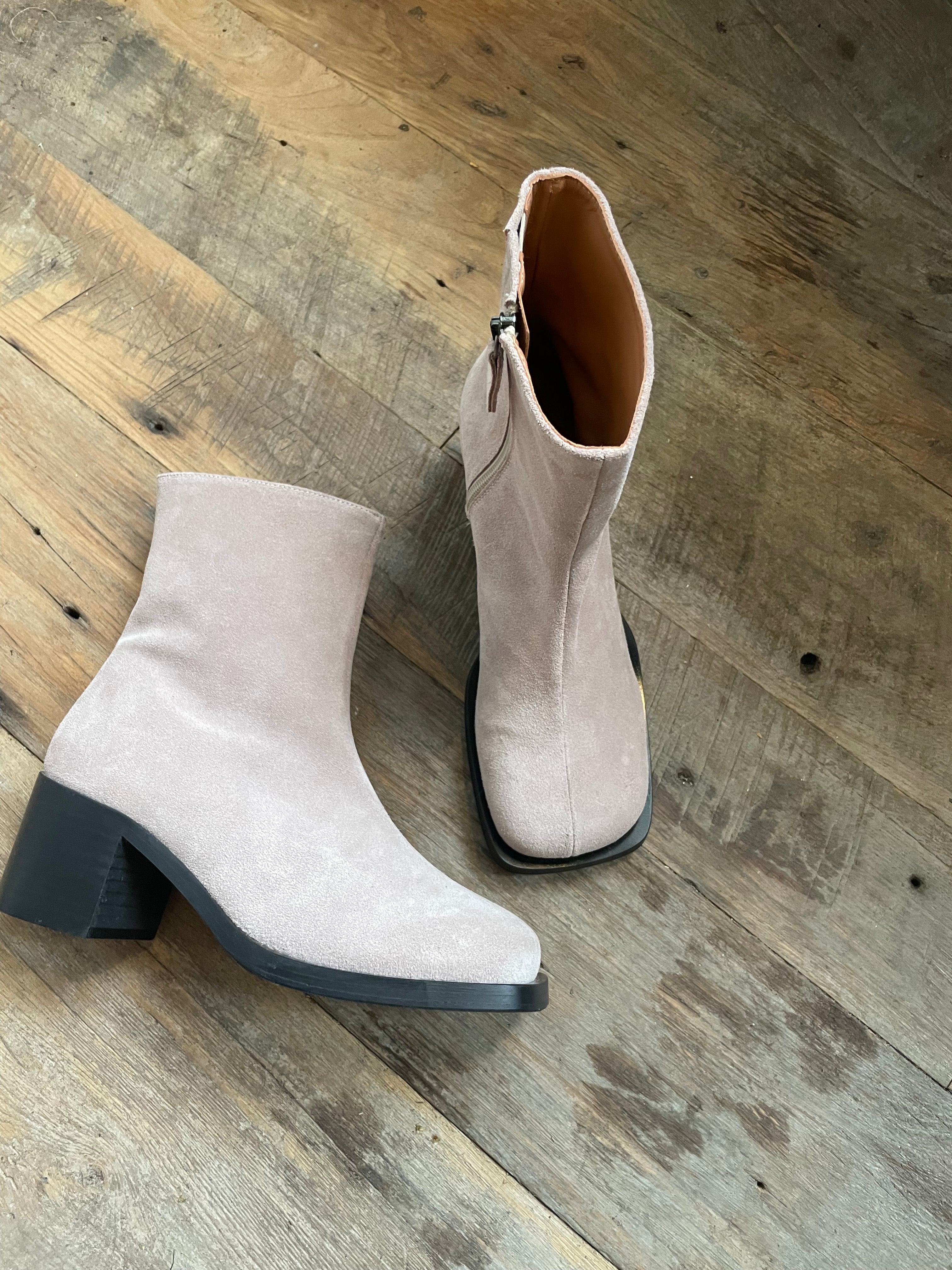 Otis Boots in Mauve by About Arianne